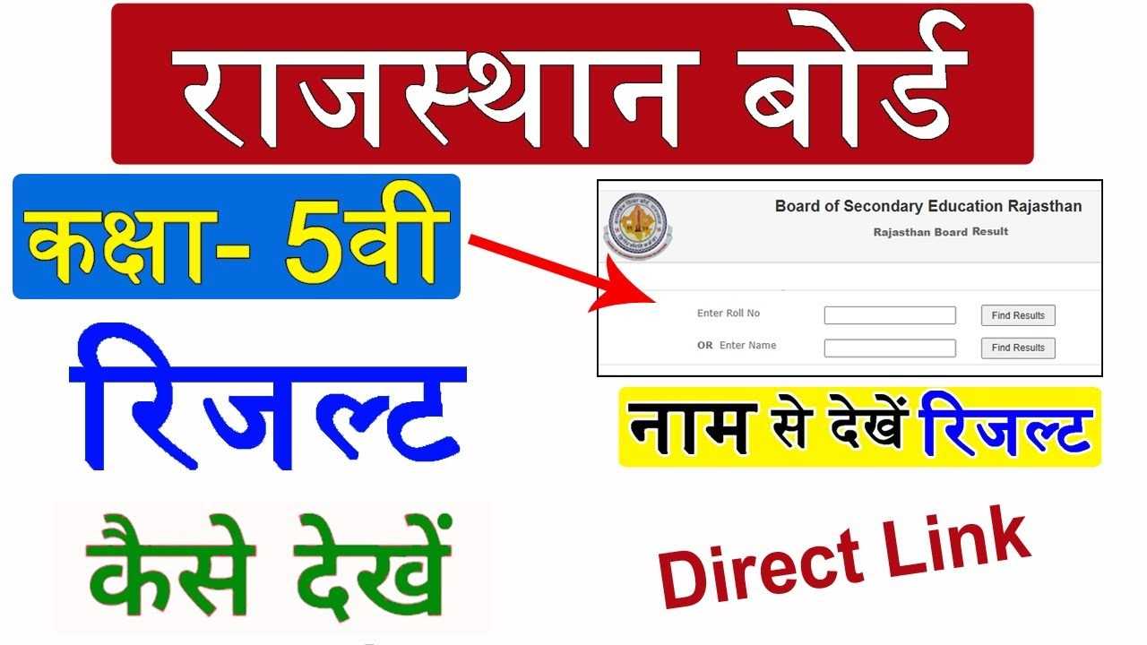 RBSE 5th Result 2025: 5वीं कक्षा का रिजल्ट आज, दोपहर 12:30 बजे जारी होगा परिणाम | Shala Darpan