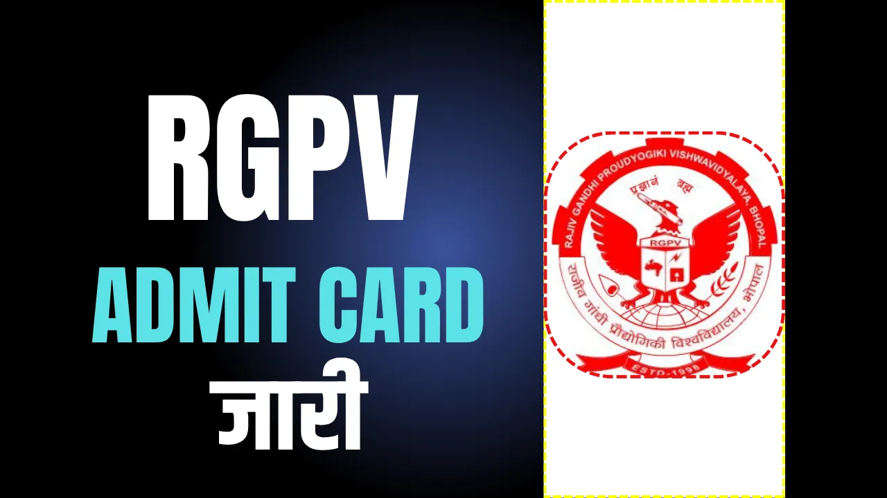 RGPV Diploma Admit Card 2025